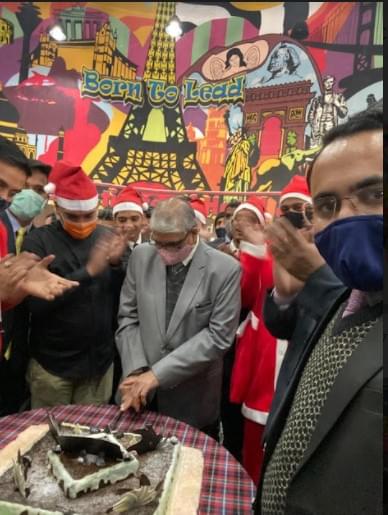 Heritage Institute of Hotel and Tourism Agra 24th Dec 2021 Christmas photo 5